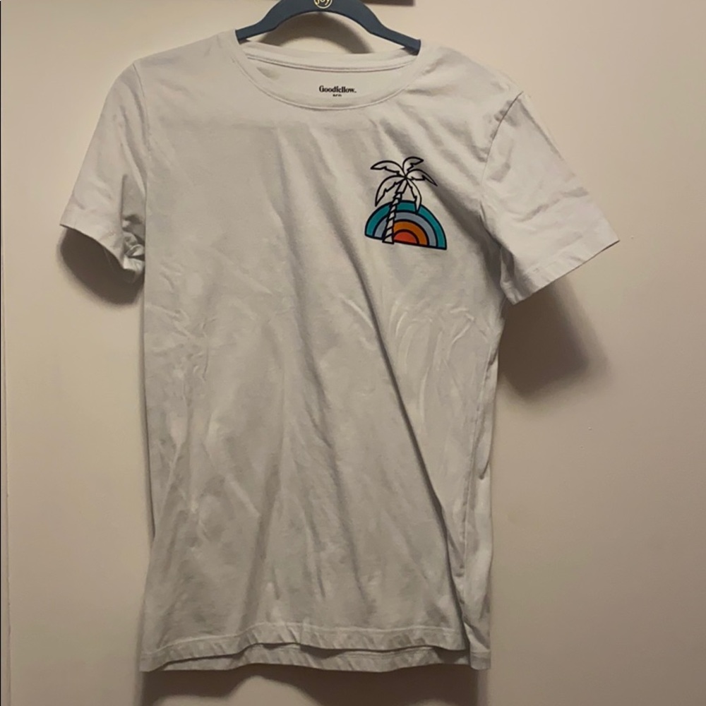 White Goodfellow tee